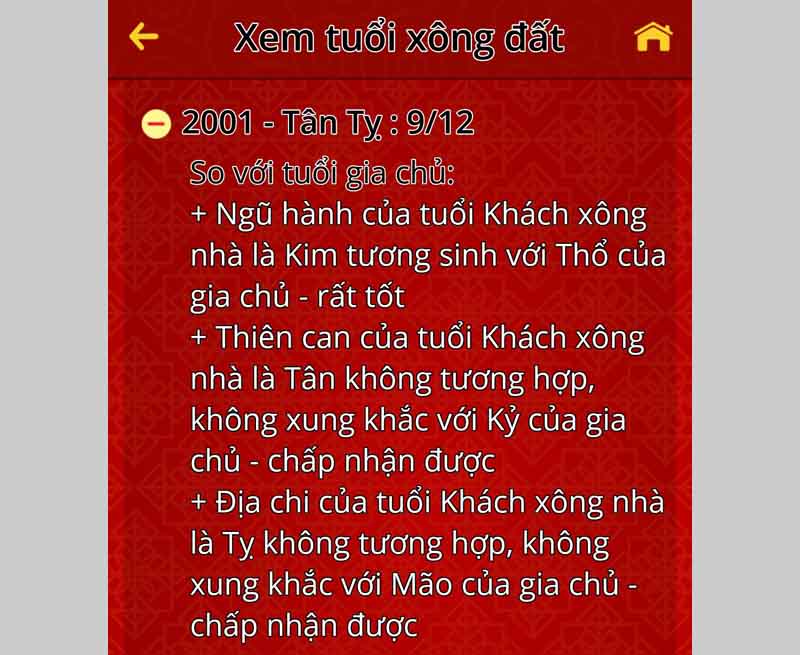 Xem tuổi người hợp x&ocirc;ng đất